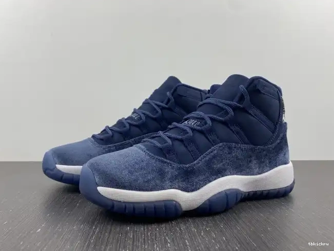 Rep TBK Navy 11 Midnight Air AR0715-441 WMNS Jordan Velvet 0616